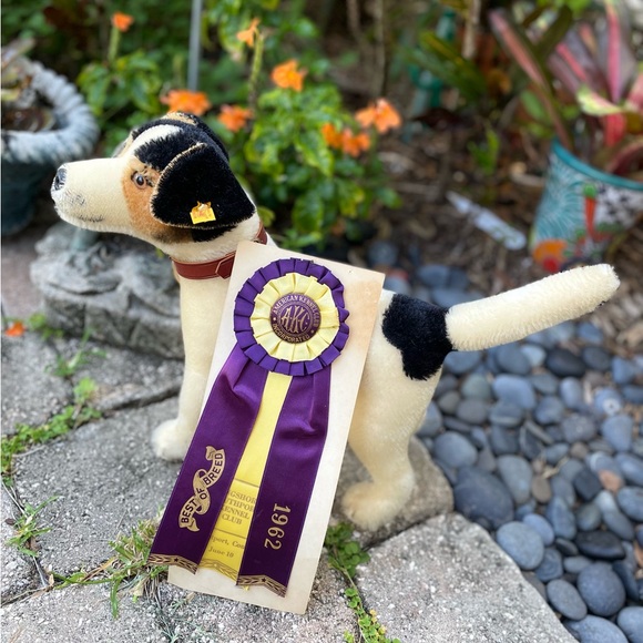 Vtg 1962 AKC KENNEL CLUB Ribbon - Picture 2 of 5